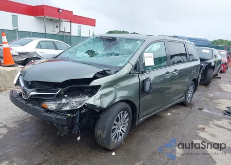2020 Toyota Sienna Xle z USA, uszkodzony, nr VIN 5TDYZ3DC6LS021788